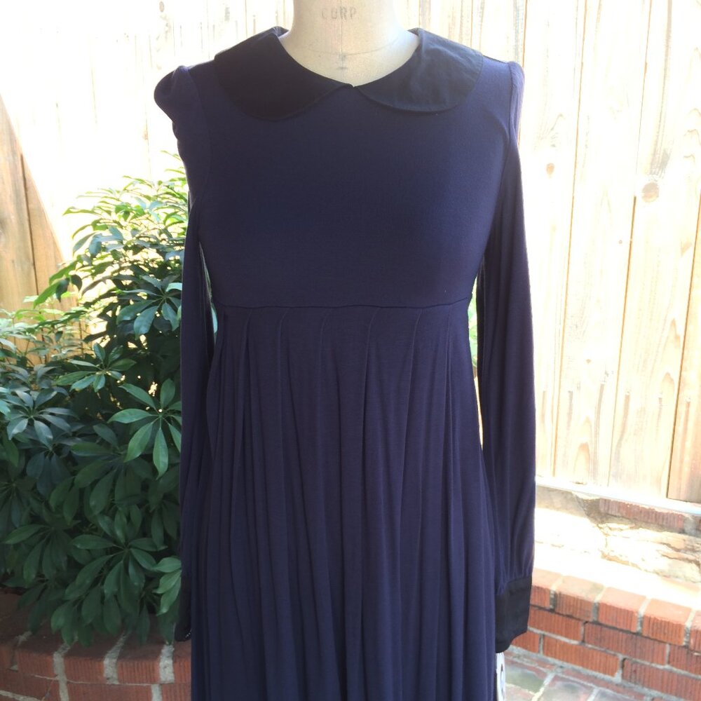 Erin Featherston for Target navy babydoll dress heart buttons NWT size 1